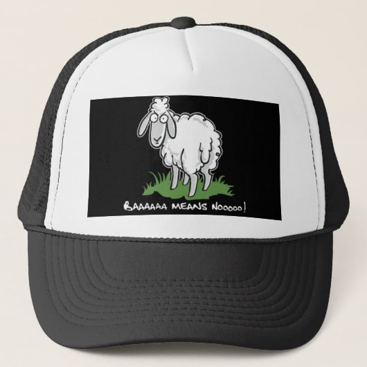 Casquette Le bêlement signifie l'aucun (Devant)