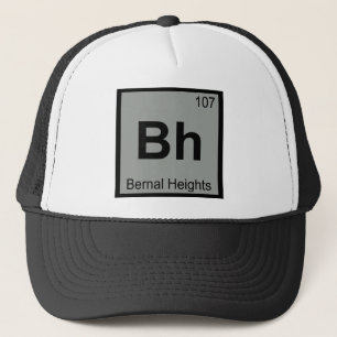 Casquette Le BH - Symbole de chimie de San Francisco de