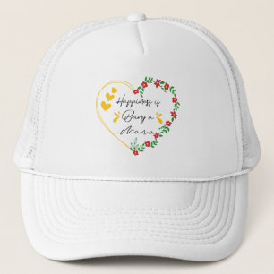 Casquette Le Bonheur D'Être Mama Cadeaux Anniversaire Mignon