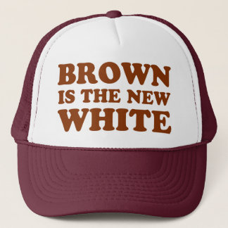 Casquette Le brun est le nouveau blanc !