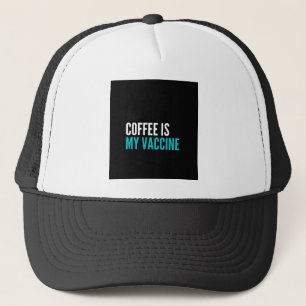 Casquette Le café est mon vaccin