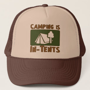Casquette Le camping est des intentions