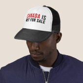 Casquette Le Canada n'est pas à vendre (En situation)