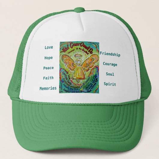 Casquette Le cancer arc-en-ciel ne peut pas être un Casquett (Devant)