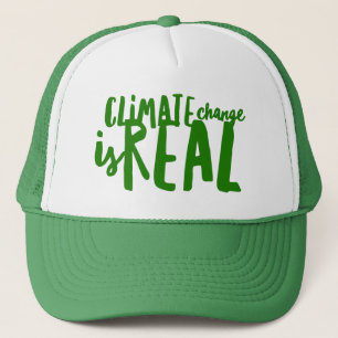 Casquette Le changement climatique est un vrai chapeau de ca