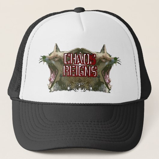 Casquette Le chaos règne M. Fox (Devant)