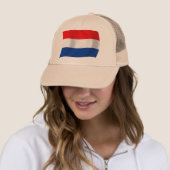 Casquette Le chapeau au drapeau des Pays-Bas (En situation)