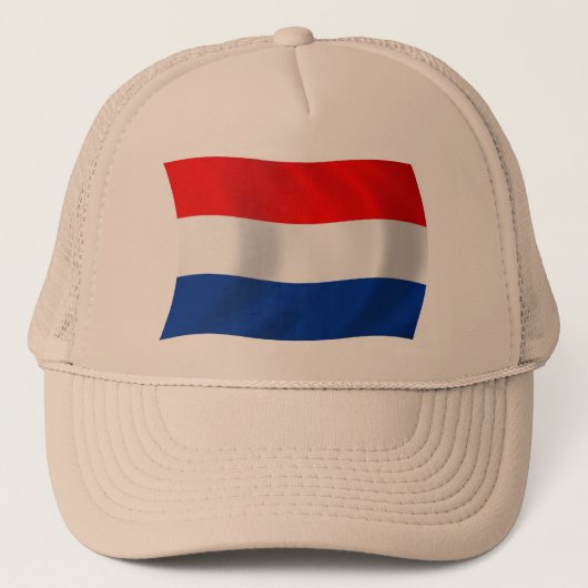 Casquette Le chapeau au drapeau des Pays-Bas (Devant)