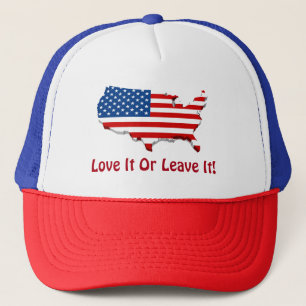 Casquette Le chapeau du camionneur américain Love It Americ