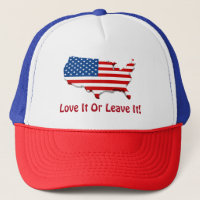 Le chapeau du camionneur américain Love It America