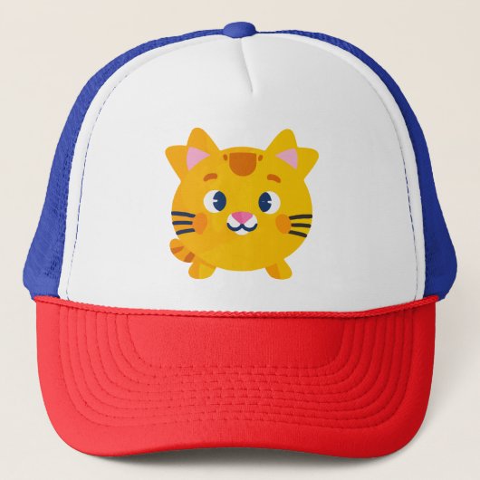Casquette Le chat or (Devant)