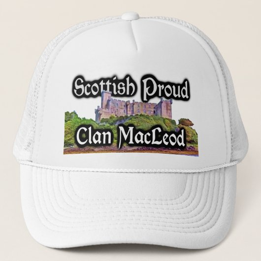 Casquette Le château de Clan MacLeod Dunvegan (Devant)