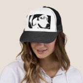 Casquette Le chien de traîneau couvre le cadeau de (En situation)