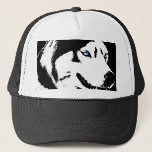 Casquette Le chien de traîneau couvre le cadeau de