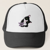 Casquette Le chien l'a fait Chat (Devant)