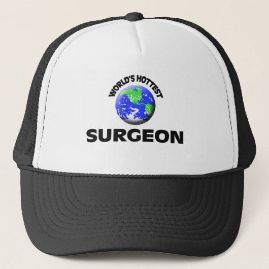 Casquette Le chirurgien le plus chaud du monde (Devant)