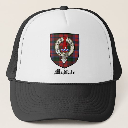 Casquette Le clan de McNair Crest le tartan d'insigne (Devant)
