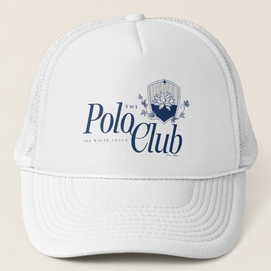 Casquette Le Club White Lotus Polo (Devant)