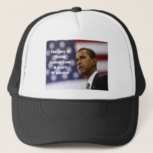 Casquette Le coeur de passion de Barack Obama