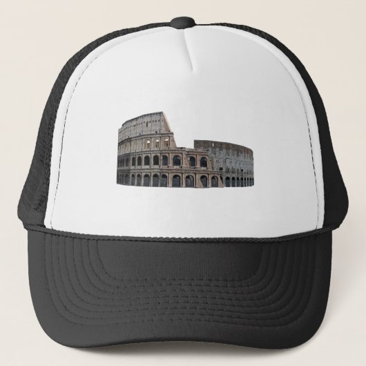 Casquette Le Colosseum de Rome : modèle 3D : (Devant)