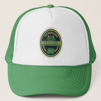 Casquette Le coordinateur Shenanigans shamrock St Patty casq