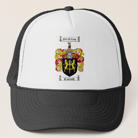 CASQUETTE LE CREST DE FAMILLE DE CARROLL - MANTEAU DE (Devant)