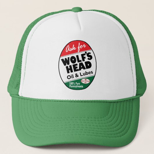 Casquette Le cru Wolfs le signe principal (Devant)