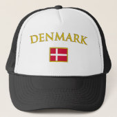 Casquette Le Danemark d'or (Devant)