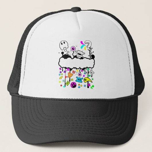 Casquette Le de-faire-DA Trippy (Devant)