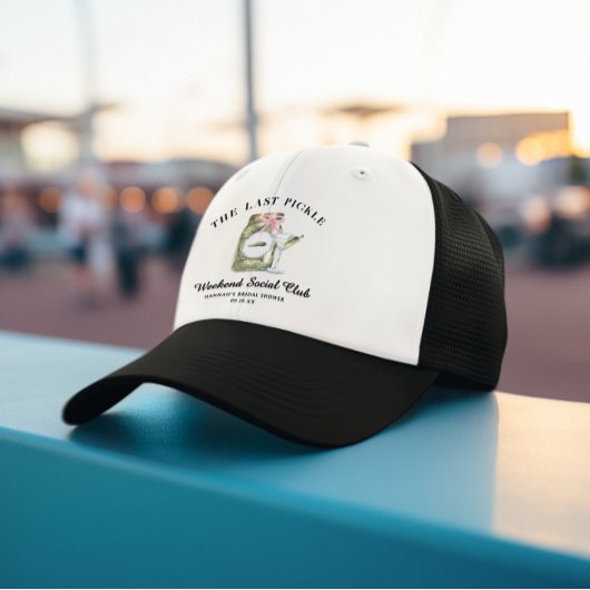 Casquette Le Dernier Cornichon | Week-end entre filles