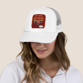 Casquette Le diable que vous connaissez Dk Red BG (En situation)