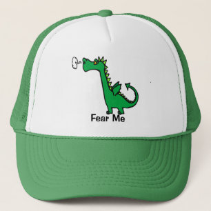 Casquette Le dragon de bande dessinée me craignent