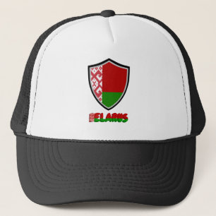 Casquette Le drapeau de la Biélorussie chapeau de camionneur