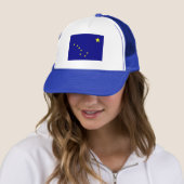 Casquette Le drapeau de l'Alaska (En situation)