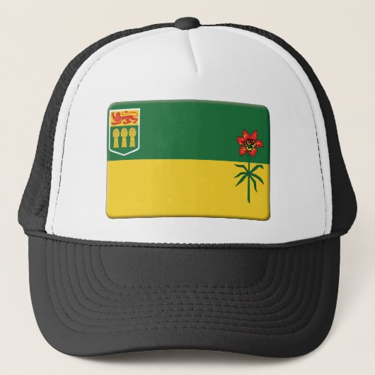 Casquette Le drapeau de Saskatchewan PERSONNALISENT (Devant)