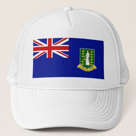 Casquette Le drapeau des Îles Vierges britanniques (Devant)