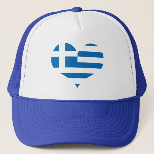 Casquette Le drapeau national de la Grèce (Devant)