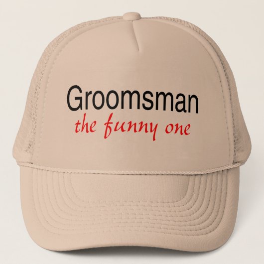 Casquette Le drôle (Groomsman) (Devant)