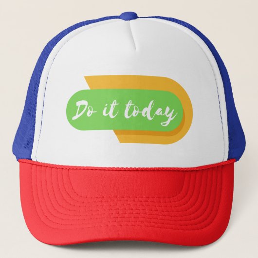 Casquette le faire aujourd'hui (Devant)