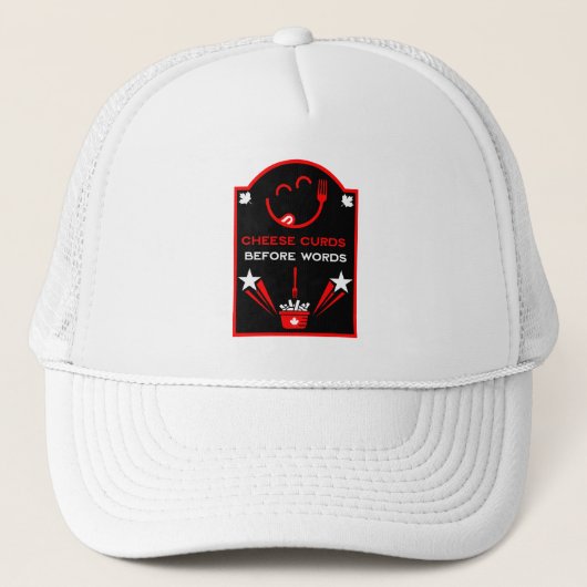 Casquette Le Festival de Nourriture Canadienne La Poutine (Devant)
