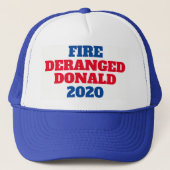Casquette Le "feu Donald dérangé 2020 " (Devant)