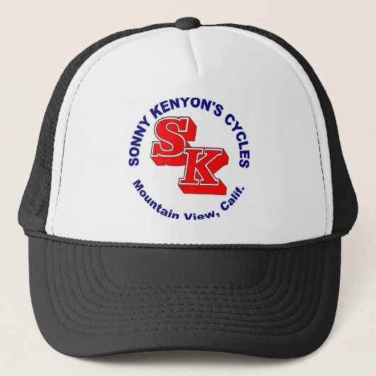Casquette Le fiston Kenyon fait un cycle le logo (Devant)