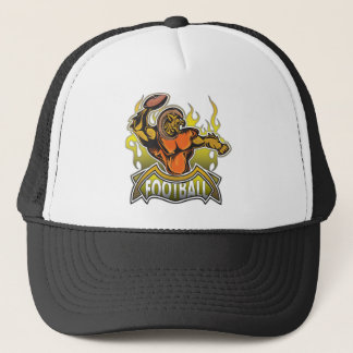 Casquette Le football de monstre d'imaginaire