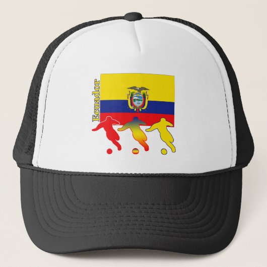 Casquette Le football Equateur (Devant)