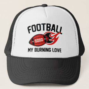 Casquette Le football, mon amour brûlant