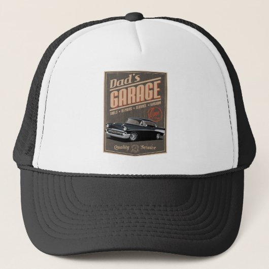 Casquette Le garage de papa de 1957 (Devant)