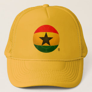 Casquette Le Ghana - le noir tient le premier rôle le