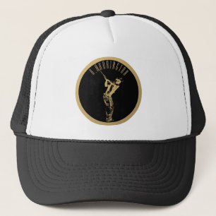 Casquette Le golfeur doré