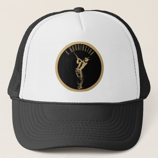 Casquette Le golfeur doré (Devant)