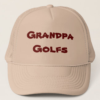 Casquette Le grand-papa joue au golf